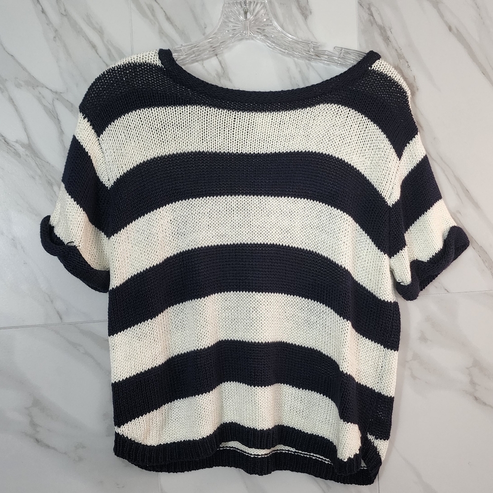 Forever 21 - Blue and White Striped Sweater Top